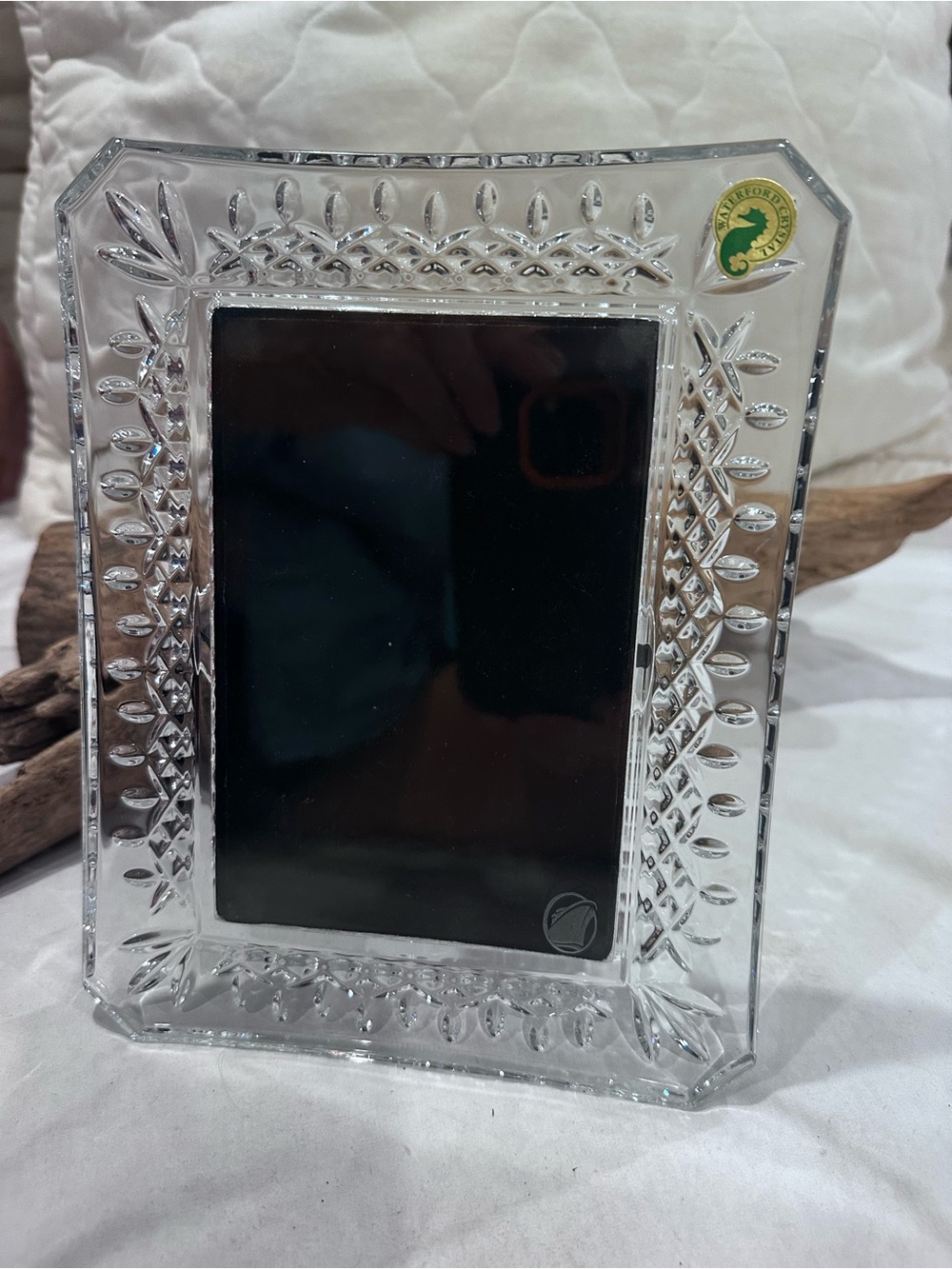 WATERFORD CRYSTAL LISMORE PICTURE FRAME PHOTO FITS 4x6